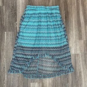 Womens No Boundaries Turquoise Skirt - XL